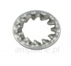 Serrated tooth washer M10, stainless steel